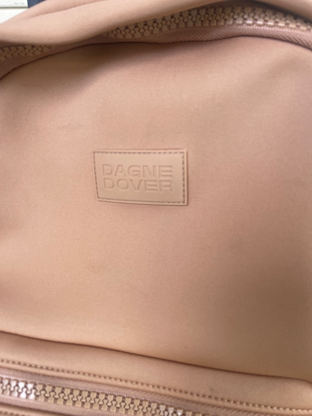 Large Dakota Backpack Dagne Dover Camel - Picture 3 of 15
